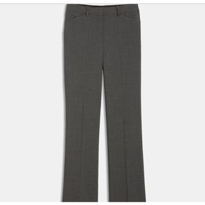 Theory Size 4 slacks in Dark Gray